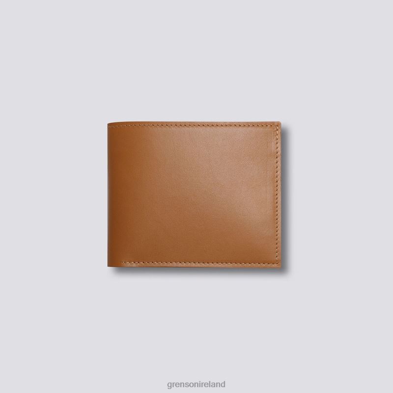 BI-FOLD WALLET Unisex Grenson TLJJ8522 Tan Accessories