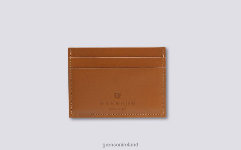 CARD HOLDER Unisex Grenson TLJJ8523 Tan Accessories