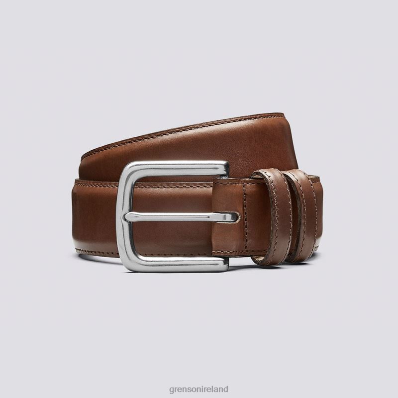 CASUAL BELT Unisex Grenson TLJJ8515 Walnut Accessories