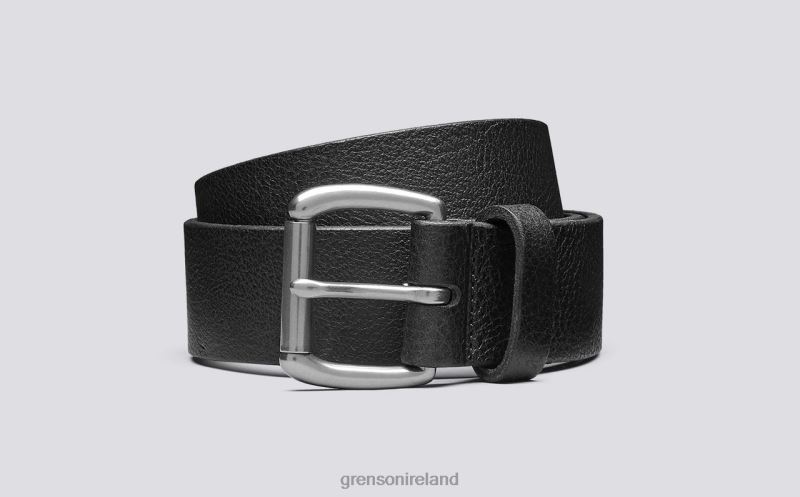 JEANS BELT Unisex Grenson TLJJ8519 Black Accessories