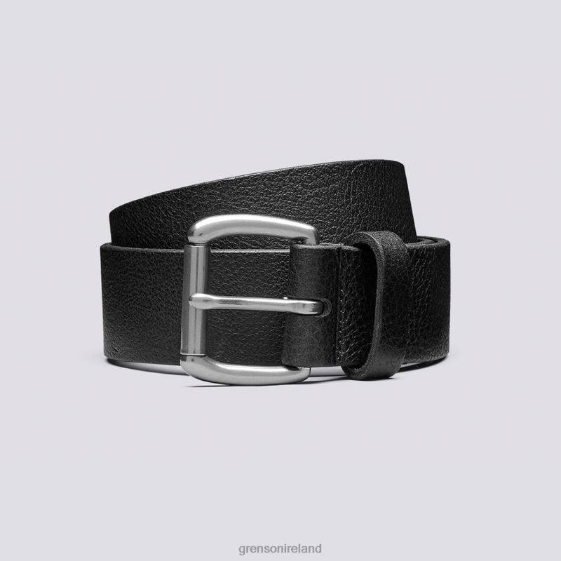 JEANS BELT Unisex Grenson TLJJ8519 Black Accessories