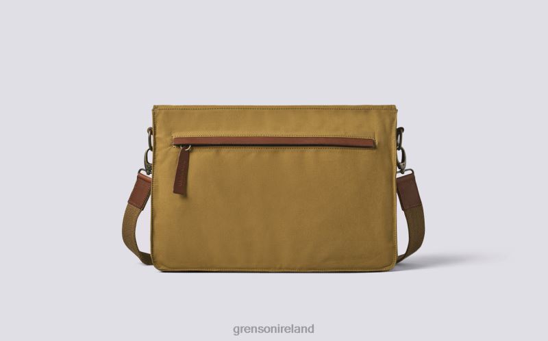 MESSENGER BAG Unisex Grenson TLJJ8510 Khaki Accessories