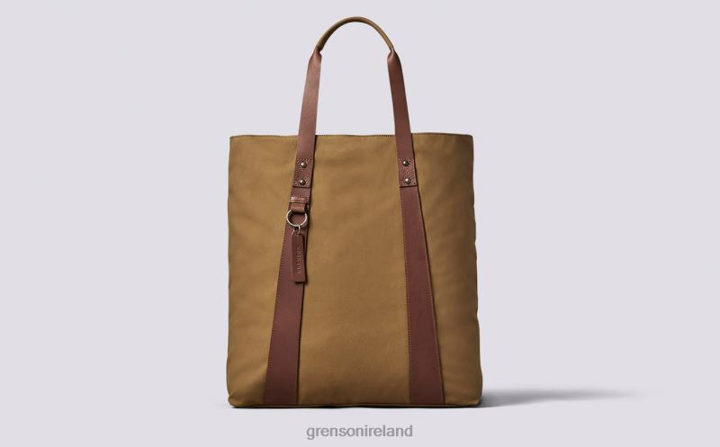 TOTE BAG Unisex Grenson TLJJ8512 Khaki Accessories