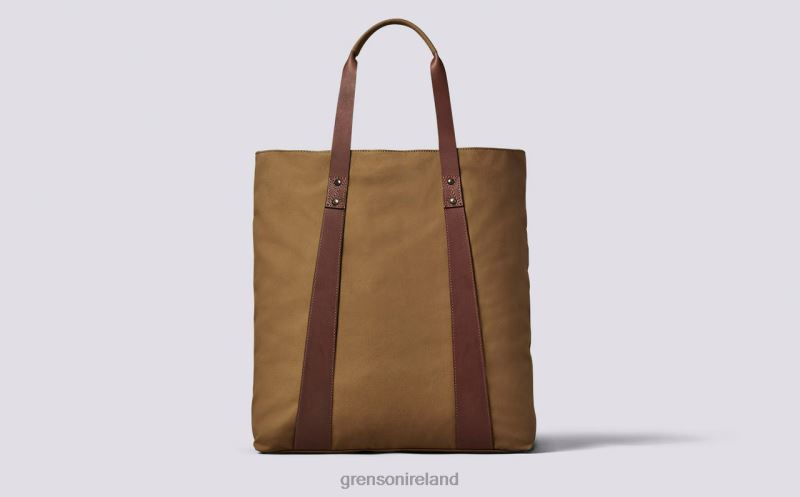 TOTE BAG Unisex Grenson TLJJ8512 Khaki Accessories