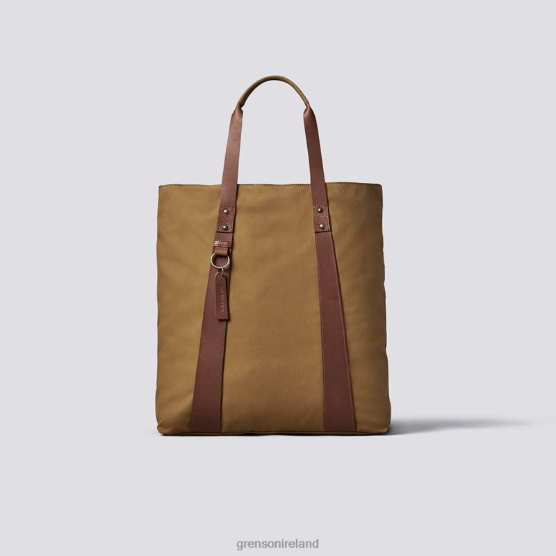 TOTE BAG Unisex Grenson TLJJ8512 Khaki Accessories