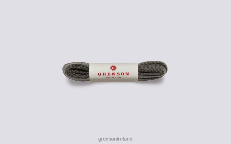 FLAT BOOT LACES Unisex Grenson TLJJ8423 Hunter Green Accessories