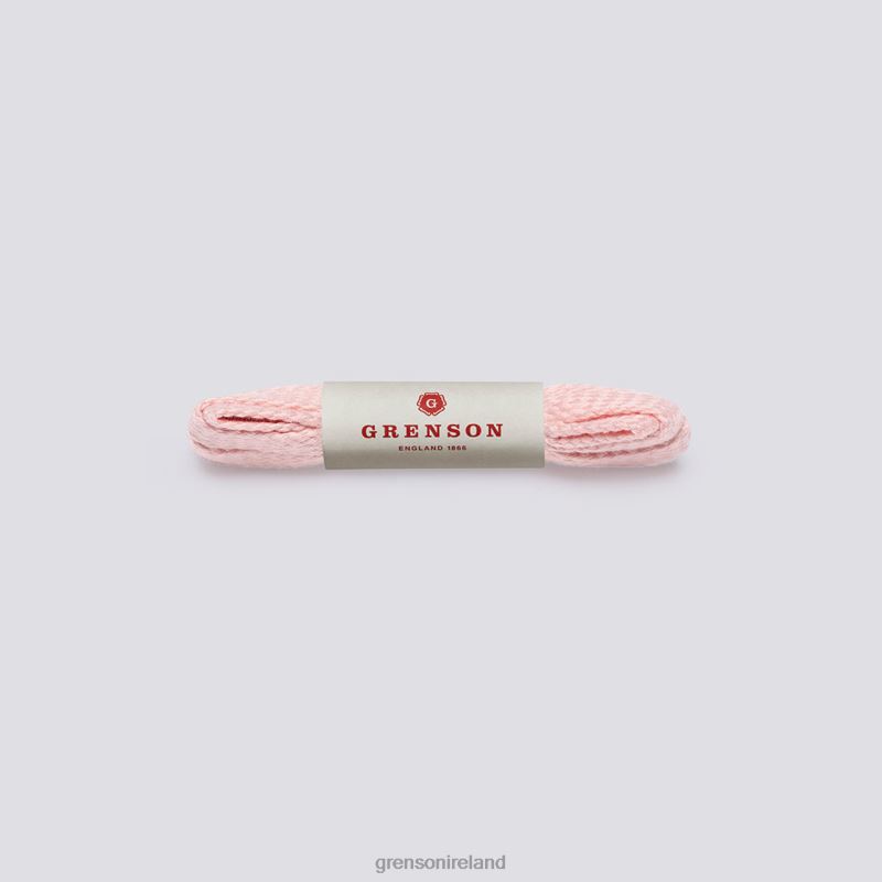 FLAT BOOT LACES Unisex Grenson TLJJ8424 Pink Accessories