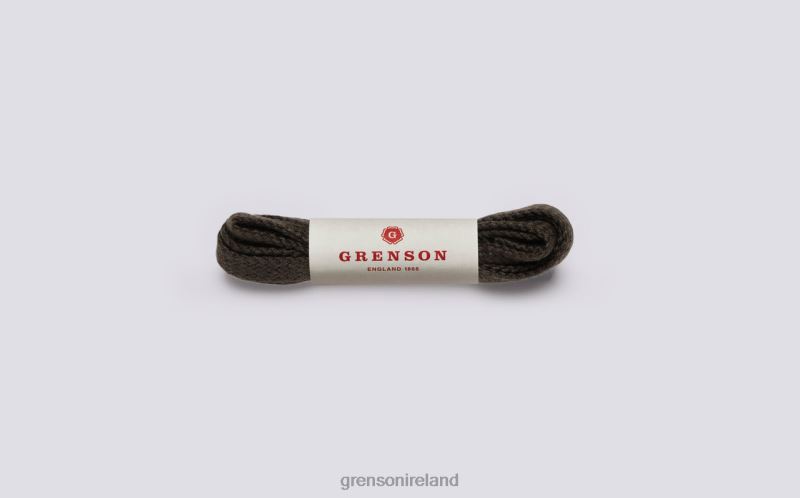 FLAT SHOE LACES Unisex Grenson TLJJ8427 Khaki Accessories