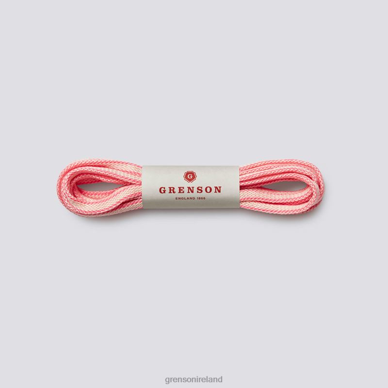 HIKING BOOT LACES Unisex Grenson TLJJ8445 Pink Fleck Accessories