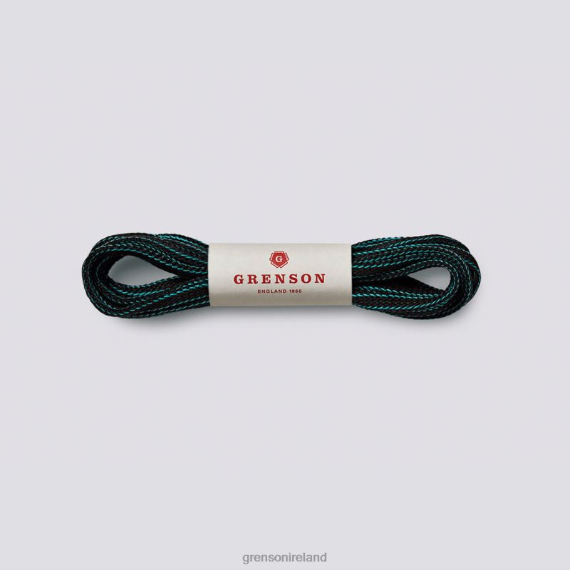 HIKING BOOT LACES Unisex Grenson TLJJ8446 Turquoise Fleck Accessories