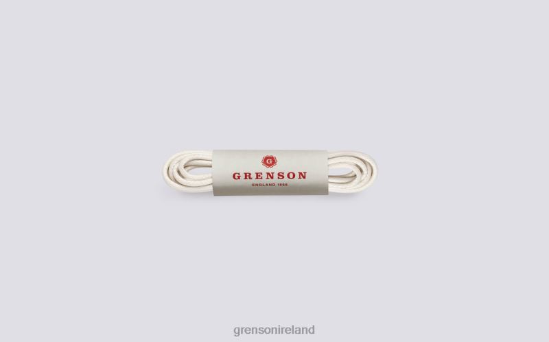 ROUND SNEAKER LACES Unisex Grenson TLJJ8418 White Accessories