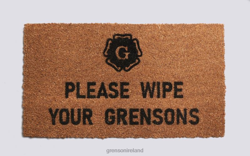 Door Mat Unisex Grenson TLJJ8415 Natural Shoe Care