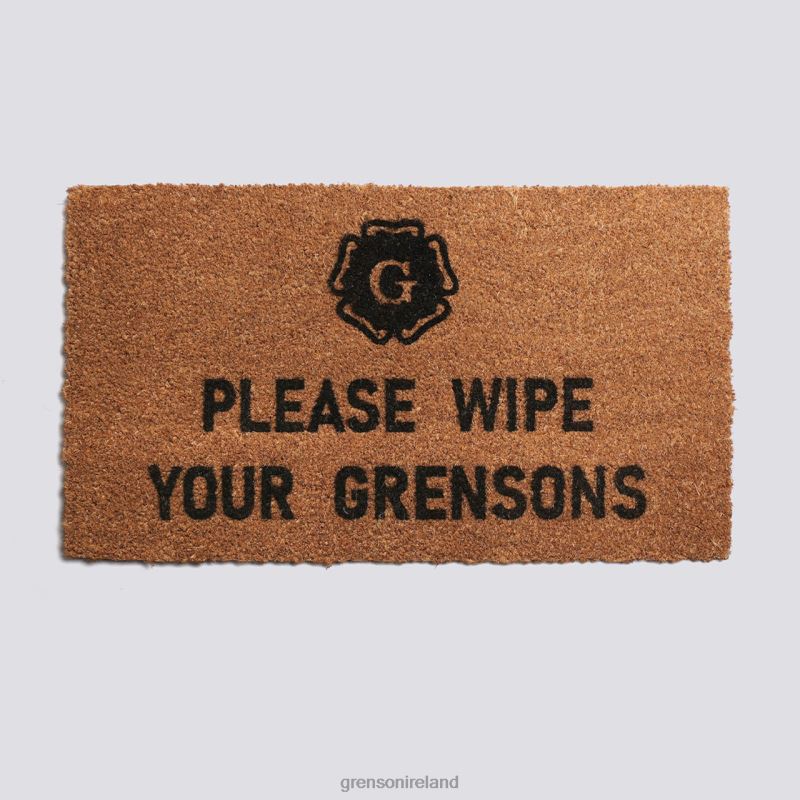 Door Mat Unisex Grenson TLJJ8415 Natural Shoe Care