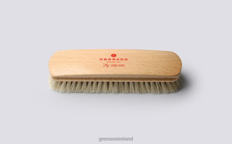 LARGE SHOE BRUSH Unisex Grenson TLJJ8416 Brown Shoe Care