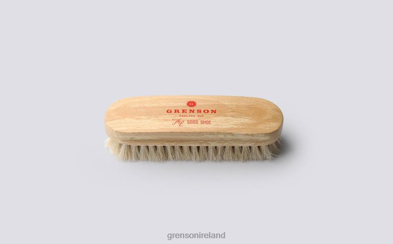 SMALL SHOE BRUSH Unisex Grenson TLJJ8399 Brown Shoe Care