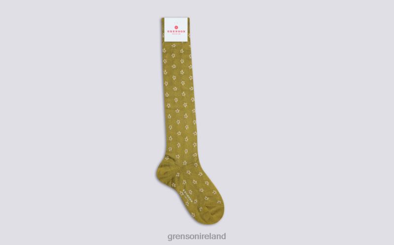 FLOWER SOCK Women Grenson TLJJ8479 Green Accessories