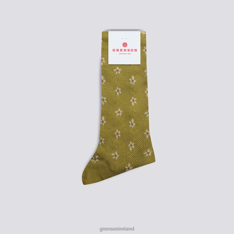 FLOWER SOCK Women Grenson TLJJ8479 Green Accessories