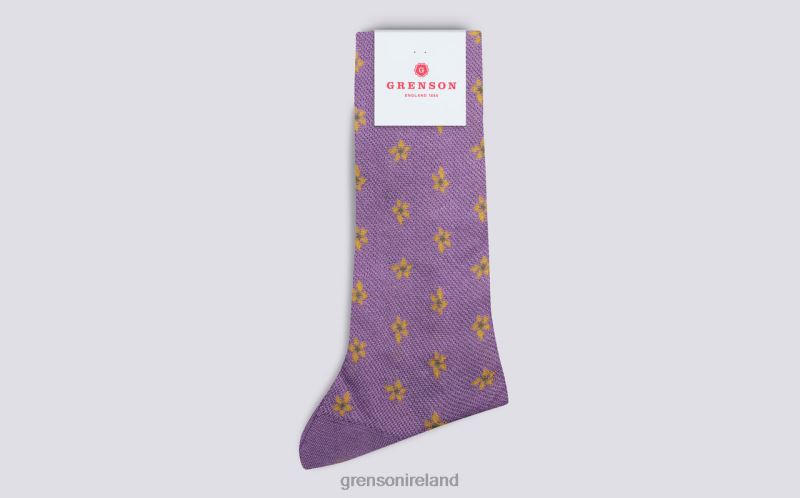 FLOWER SOCK Women Grenson TLJJ8480 Lilac Accessories