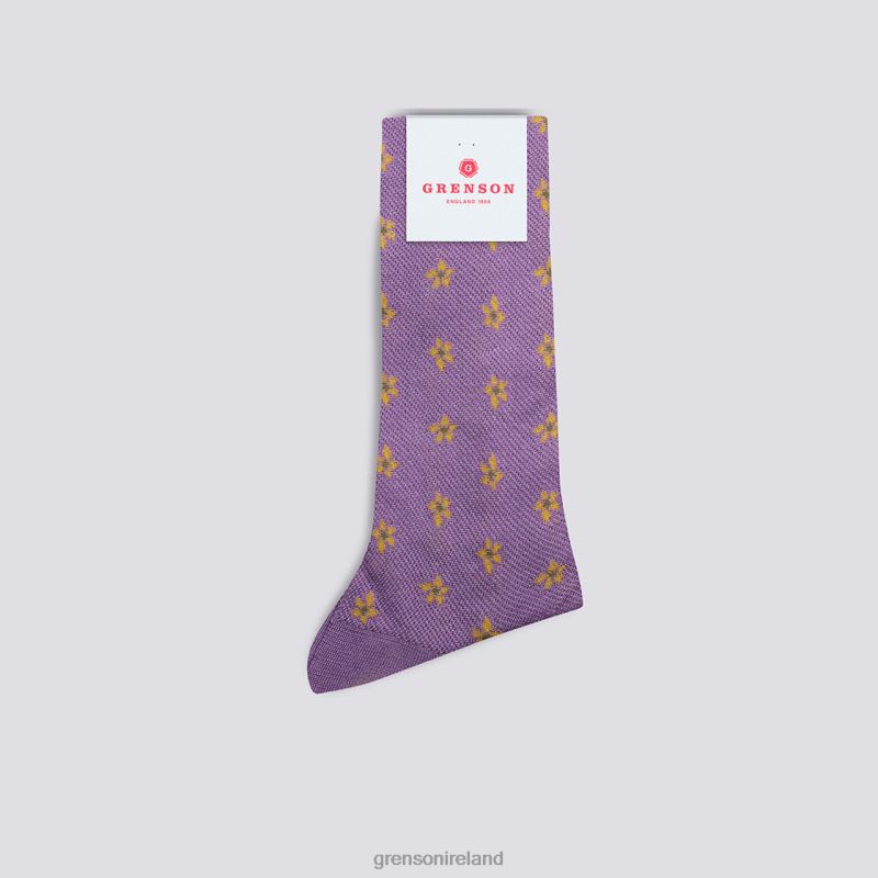 FLOWER SOCK Women Grenson TLJJ8480 Lilac Accessories
