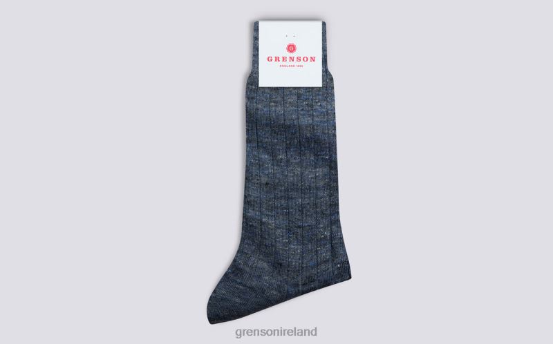 MALANGE SOCK Men Grenson TLJJ8498 Blue Accessories