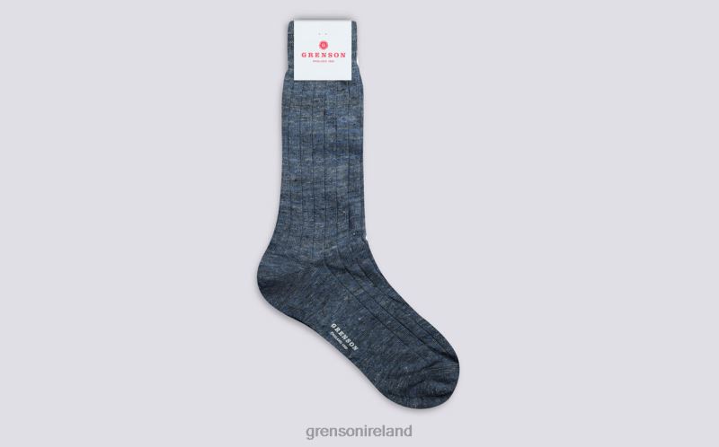 MALANGE SOCK Men Grenson TLJJ8498 Blue Accessories