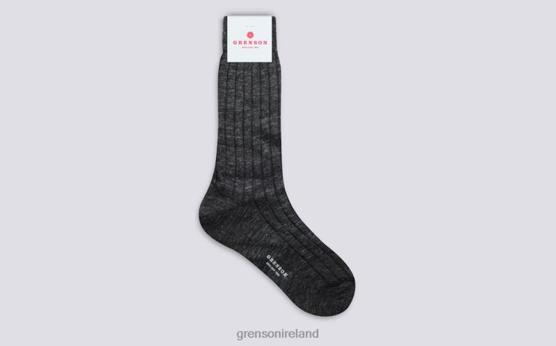 MALANGE SOCK Unisex Grenson TLJJ8497 Grey Accessories