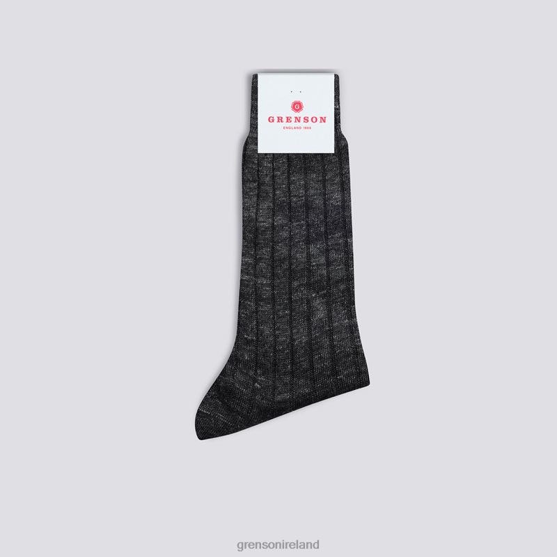 MALANGE SOCK Unisex Grenson TLJJ8497 Grey Accessories