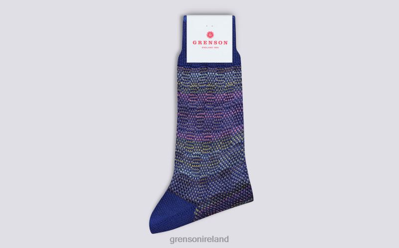 MERMAID SOCK Women Grenson TLJJ8482 Blue Accessories