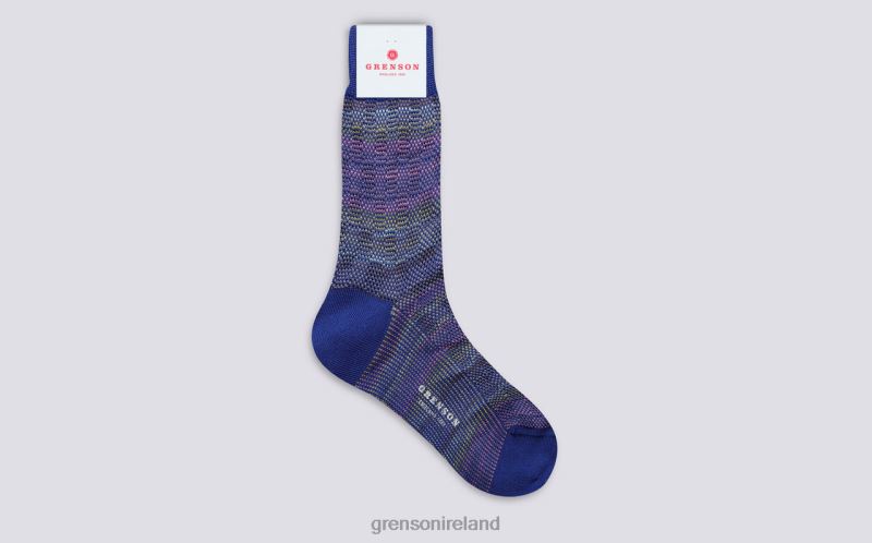 MERMAID SOCK Women Grenson TLJJ8482 Blue Accessories
