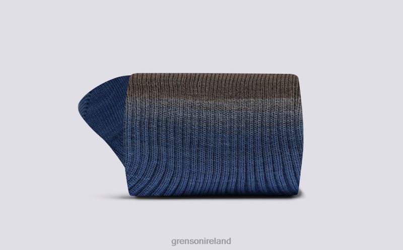 RAINBOW SOCK Women Grenson TLJJ8503 Blue Multi Accessories