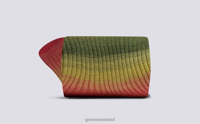 RAINBOW SOCK Women Grenson TLJJ8504 Yellow Multi Accessories