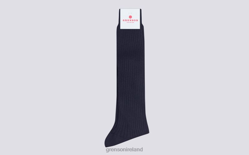 THIGH LENGTH SOCK Women Grenson TLJJ8500 Navy Accessories