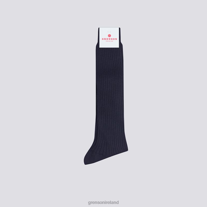THIGH LENGTH SOCK Women Grenson TLJJ8500 Navy Accessories