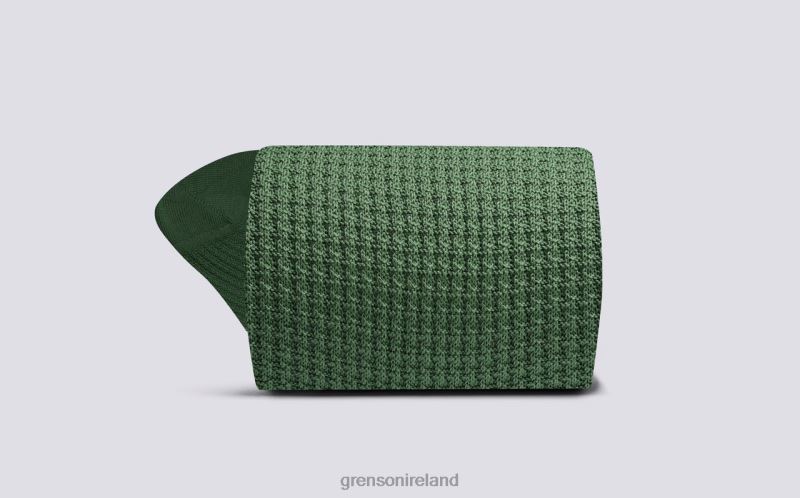 WAFFLE SOCK Men Grenson TLJJ8468 Green Accessories