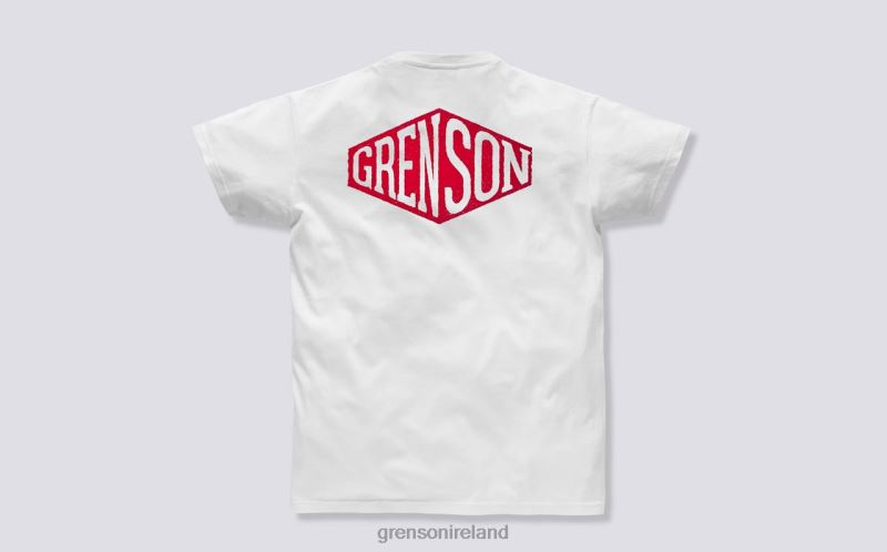 BOX T-SHIRT Unisex Grenson TLJJ8529 White Clothes