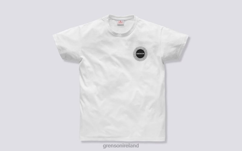 SUN BURST T-SHIRT Unisex Grenson TLJJ8530 White Clothes