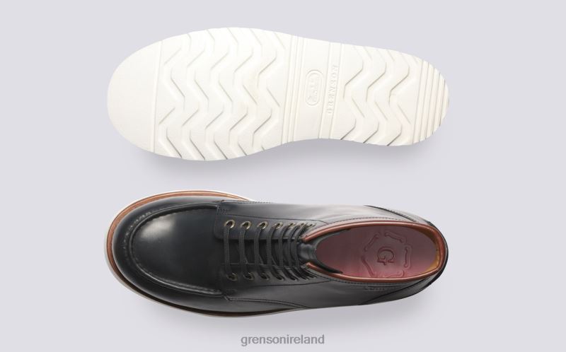 ASA Men Grenson TLJJ853 Black Boots