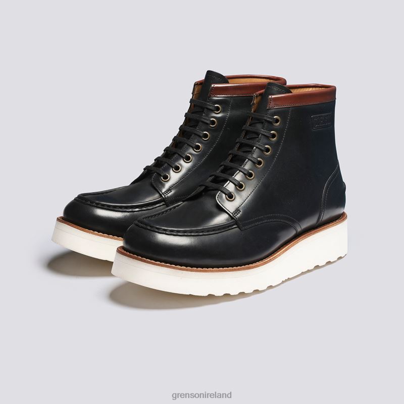 ASA Men Grenson TLJJ853 Black Boots