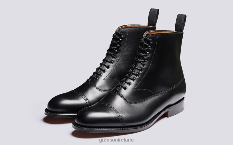 BALMORAL Men Grenson TLJJ810 Black Boots