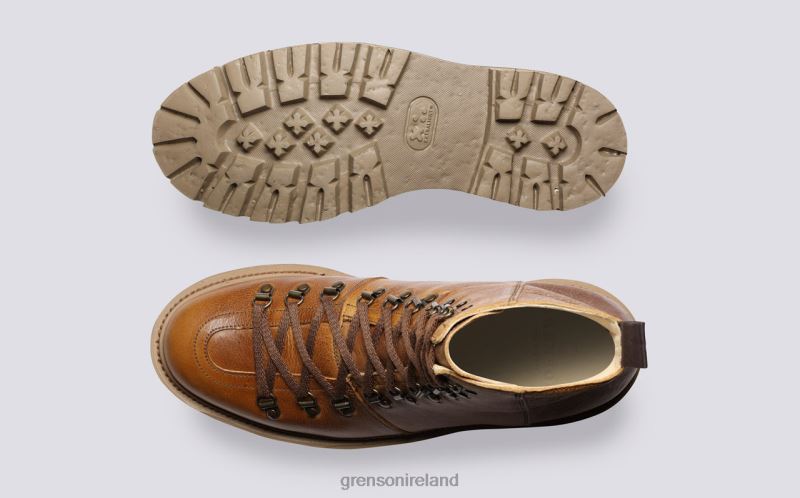 BRADY Men Grenson TLJJ817 Brown Boots