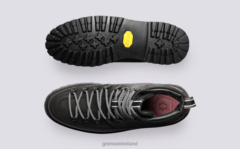 BRADY TECH Men Grenson TLJJ812 Black Boots