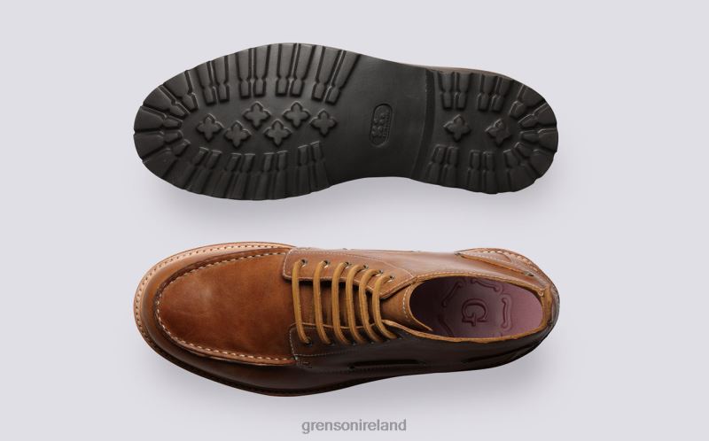 EASTON Men Grenson TLJJ823 Natural Boots