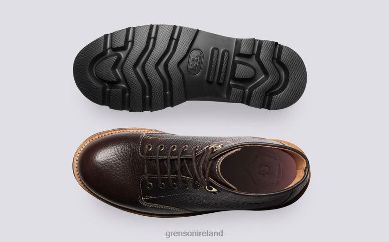 EMMETT Men Grenson TLJJ826 Brown Boots