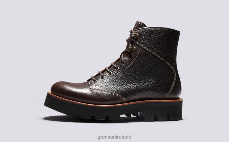 EMMETT Men Grenson TLJJ826 Brown Boots