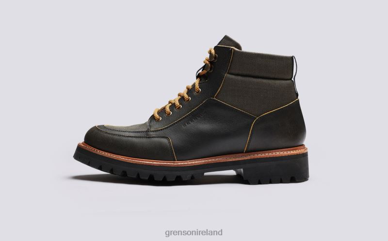FIELDING Men Grenson TLJJ827 Vintage Brown Boots
