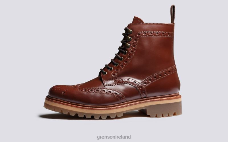FRED Men Grenson TLJJ815 Tan Boots
