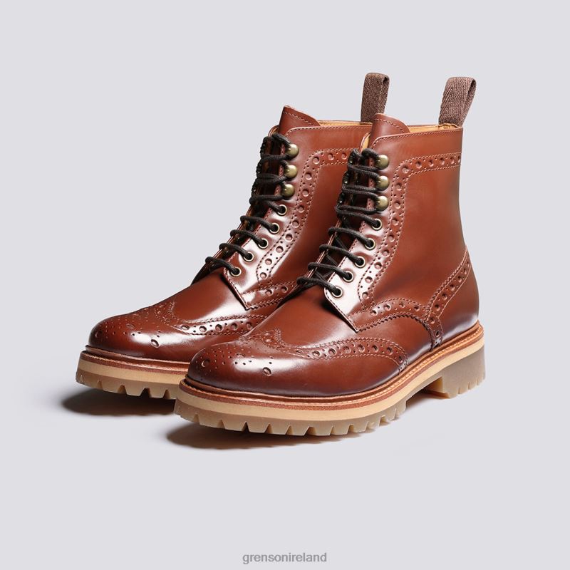 FRED Men Grenson TLJJ815 Tan Boots