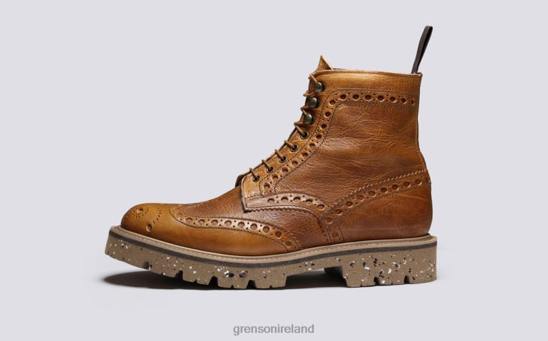 FRED Men Grenson TLJJ828 Brown Boots