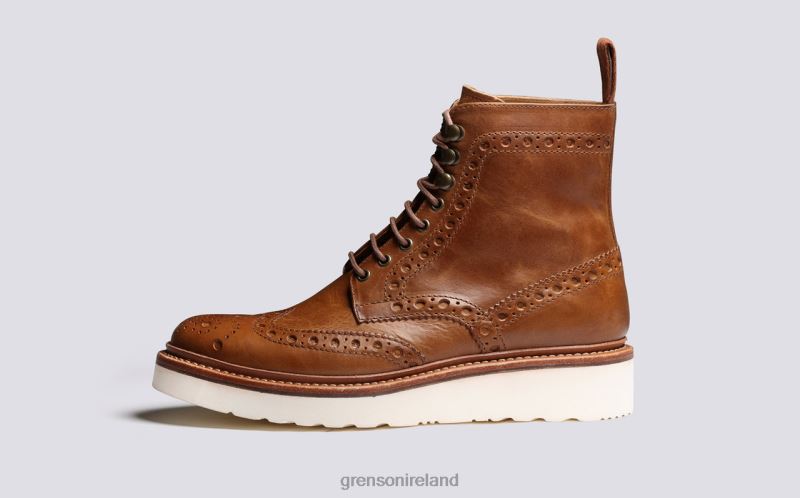 FRED Men Grenson TLJJ831 Natural Boots