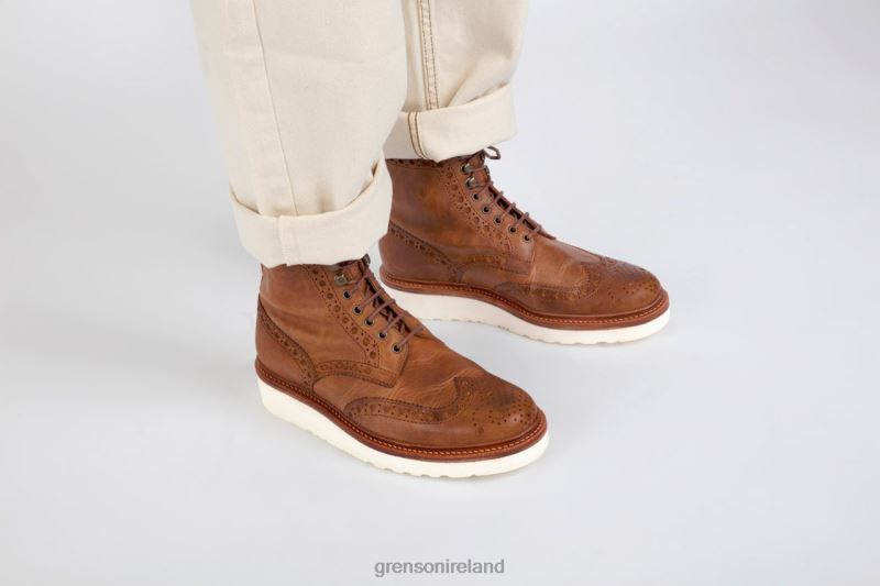 FRED Men Grenson TLJJ831 Natural Boots